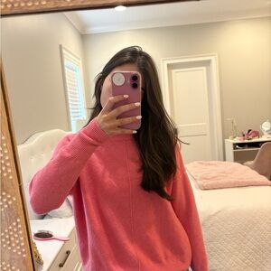 Vince Camuto Coral Crew Neck Sweater